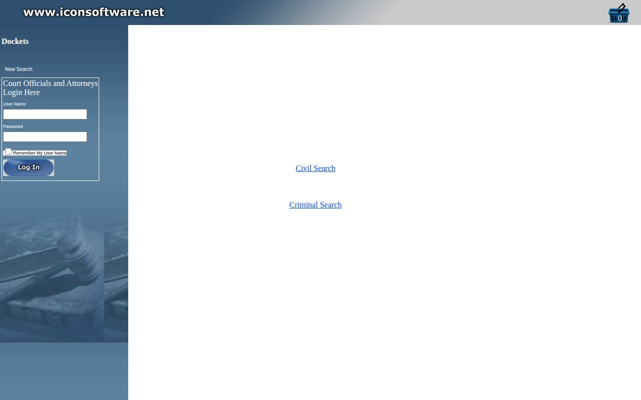 Cobb County Superior Court criminal record search interface